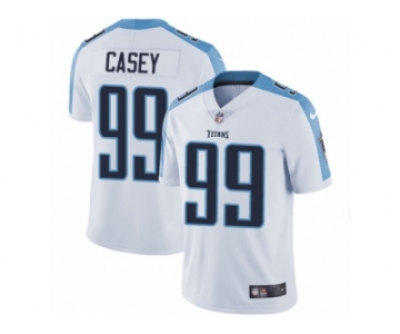 Men's Nike Tennessee Titans #99 Jurrell Casey Vapor Untouchable Limited White NFL Jersey