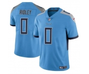 Men's Tennessee Titans #0 Calvin Ridley Blue Vapor Limited Football Stitched Jersey