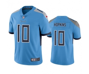 Men's Tennessee Titans #10 DeAndre Hopkins Blue Vapor Untouchable Stitched Jersey