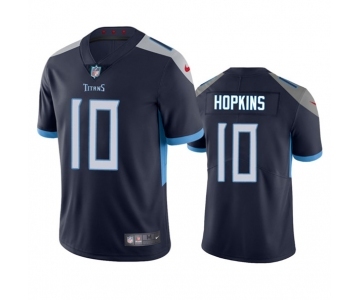 Men's Tennessee Titans #10 DeAndre Hopkins Navy Vapor Untouchable Stitched Jersey