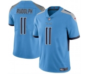 Men's Tennessee Titans #11 Mason Rudolph Blue Vapor Limited Football Stitched Jersey