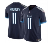 Men's Tennessee Titans #11 Mason Rudolph Navy 2024 F.U.S.E. Vapor Limited Football Stitched Jersey