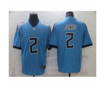 Men's Tennessee Titans #2 Julio Jones Nike Blue Draft First Round Pick Limited Jersey