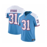 Men's Tennessee Titans #31 Kevin Byard Blue White 2023 F.U.S.E. Vapor Limited Throwback Football Stitched Jersey