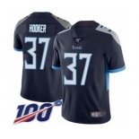 Men's Tennessee Titans #37 Amani Hooker Navy Blue Team Color Vapor Untouchable Limited Player 100th Season Football Jersey