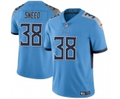 Men's Tennessee Titans #38 L'Jarius Sneed Blue Vapor Limited Football Stitched Jersey