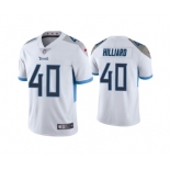 Men's Tennessee Titans #40 Dontrell Hilliard White Vapor Untouchable Stitched Jersey