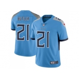 Nike Tennessee Titans #21 Malcolm Butler Light Blue Team Color Men Stitched NFL Vapor Untouchable Limited Jersey