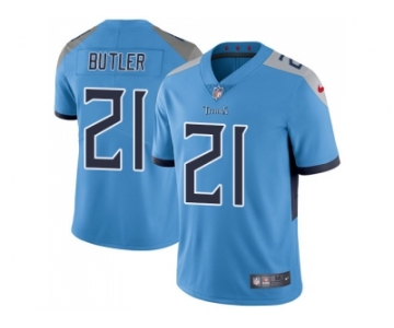 Nike Tennessee Titans #21 Malcolm Butler Light Blue Team Color Men Stitched NFL Vapor Untouchable Limited Jersey