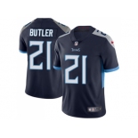 Nike Tennessee Titans #21 Malcolm Butler Navy Blue Alternate Men Stitched NFL Vapor Untouchable Limited Jersey