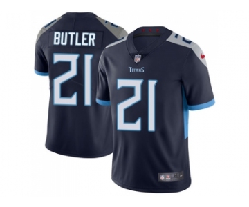 Nike Tennessee Titans #21 Malcolm Butler Navy Blue Alternate Men Stitched NFL Vapor Untouchable Limited Jersey