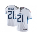 Nike Tennessee Titans #21 Malcolm Butler White Men Stitched NFL Vapor Untouchable Limited Jersey