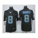 Nike Tennessee Titans #8 Mariota Black Jerseys[Impact Limited]