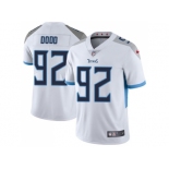 Nike Tennessee Titans #92 Kevin Dodd White Men Stitched NFL Vapor Untouchable Limited Jersey