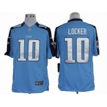 nike nfl jerseys tennessee titans #10 jake locker lt.blue[nike limited]