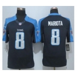 nike nfl jerseys tennessee titans #8 mariota dk.blue[nike limited][mariota]