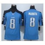 nike nfl jerseys tennessee titans #8 mariota lt.blue[nike limited][mariota]