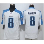 nike nfl jerseys tennessee titans #8 mariota white[nike limited][mariota]