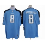 nike nfl jerseys tennessee titans #8 matt hasselbeck lt.blue[nike limited]