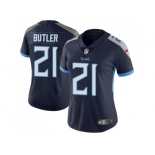 Women Nike Tennessee Titans #21 Malcolm Butler Navy Blue Alternate Stitched NFL Vapor Untouchable Limited Jersey