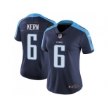 Women Nike Tennessee Titans #6 Brett Kern Navy Blue Alternate Stitched NFL Vapor Untouchable Limited Jersey