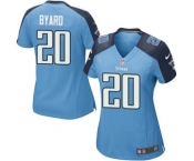 Women's Nike Tennessee Titans #20 Kevin Byard Game Light Blue Team Color NFL Jersey