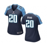 Women's Nike Tennessee Titans #20 Kevin Byard Navy Blue Alternate NFL Jersey