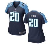 Women's Nike Tennessee Titans #20 Kevin Byard Navy Blue Alternate NFL Jersey