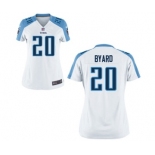 Women's Nike Tennessee Titans #20 Kevin Byard White NFL Jersey