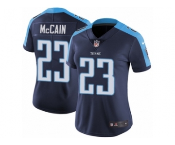 Women's Nike Tennessee Titans #23 Brice McCain Limited Navy Blue Alternate NFL Jersey