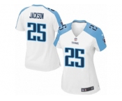 Women's Nike Tennessee Titans #25 Adoree' Jackson Limited White NFL Jersey