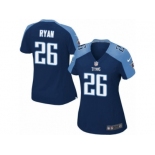 Women's Nike Tennessee Titans #26 Logan Ryan Limited Navy Blue Alternate NFL Jersey