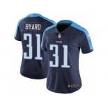 Women's Nike Tennessee Titans #31 Kevin Byard Vapor Untouchable Limited Navy Blue Alternate NFL Jersey