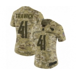 Women's Nike Tennessee Titans #41 Brynden Trawick Limited Camo 2018 Salute to Service NFL Jersey