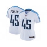 Women's Nike Tennessee Titans #45 Jalston Fowler Vapor Untouchable Limited White NFL Jersey