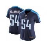 Women's Nike Tennessee Titans #54 Avery Williamson Vapor Untouchable Limited Navy Blue Alternate NFL Jersey