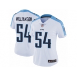 Women's Nike Tennessee Titans #54 Avery Williamson Vapor Untouchable Limited White NFL Jersey