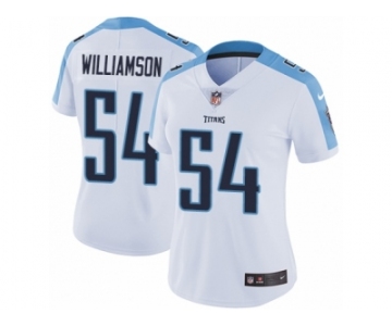 Women's Nike Tennessee Titans #54 Avery Williamson Vapor Untouchable Limited White NFL Jersey