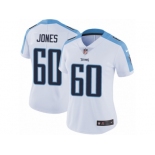 Women's Nike Tennessee Titans #60 Ben Jones Vapor Untouchable Limited White NFL Jersey