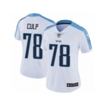 Women's Nike Tennessee Titans #78 Curley Culp Vapor Untouchable Limited White NFL Jersey