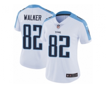 Women's Nike Tennessee Titans #82 Delanie Walker Vapor Untouchable Limited White NFL Jersey