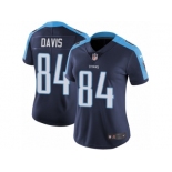 Women's Nike Tennessee Titans #84 Corey Davis Vapor Untouchable Limited Navy Blue Alternate NFL Jersey