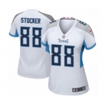 Women's Nike Tennessee Titans #88 Luke Stocker Game White NFL Jersey