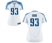 Women's Nike Tennessee Titans #93 Kevin Dodd White NFL Jersey