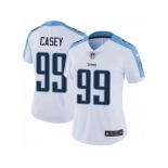 Women's Nike Tennessee Titans #99 Jurrell Casey Vapor Untouchable Limited White NFL Jersey