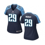 Women's Tennessee Titans #29 Demarco Murray Navy Jersey