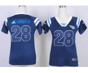 nike women jerseys tennessee titans #28 chris johnson blue[fashion Rhinestone sequins]