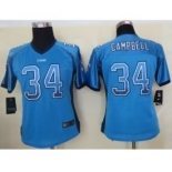 nike women jerseys tennessee titans #34 campbell lt.blue[nike drift fashion]