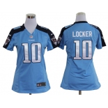 nike women nfl jerseys tennessee titans #10 jake locker blue[nike]