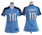 nike women nfl jerseys tennessee titans #10 jake locker blue[nike]